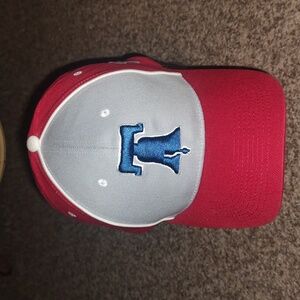 Vtg Philadelphia Phillies Liberty Bell Logo Embroidered Strap-on Hat